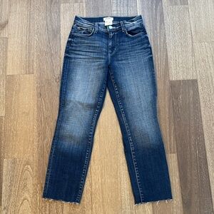 L'AGENCE high-rise straight-leg jeans